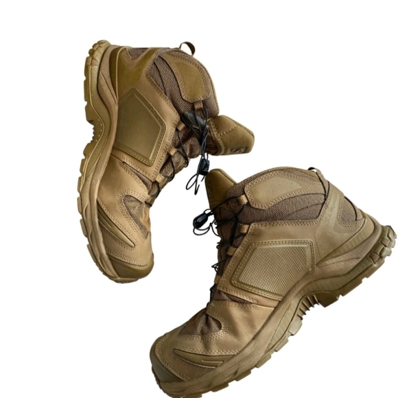 Salomon Men\'s Tactical Hiking Boot - Tan